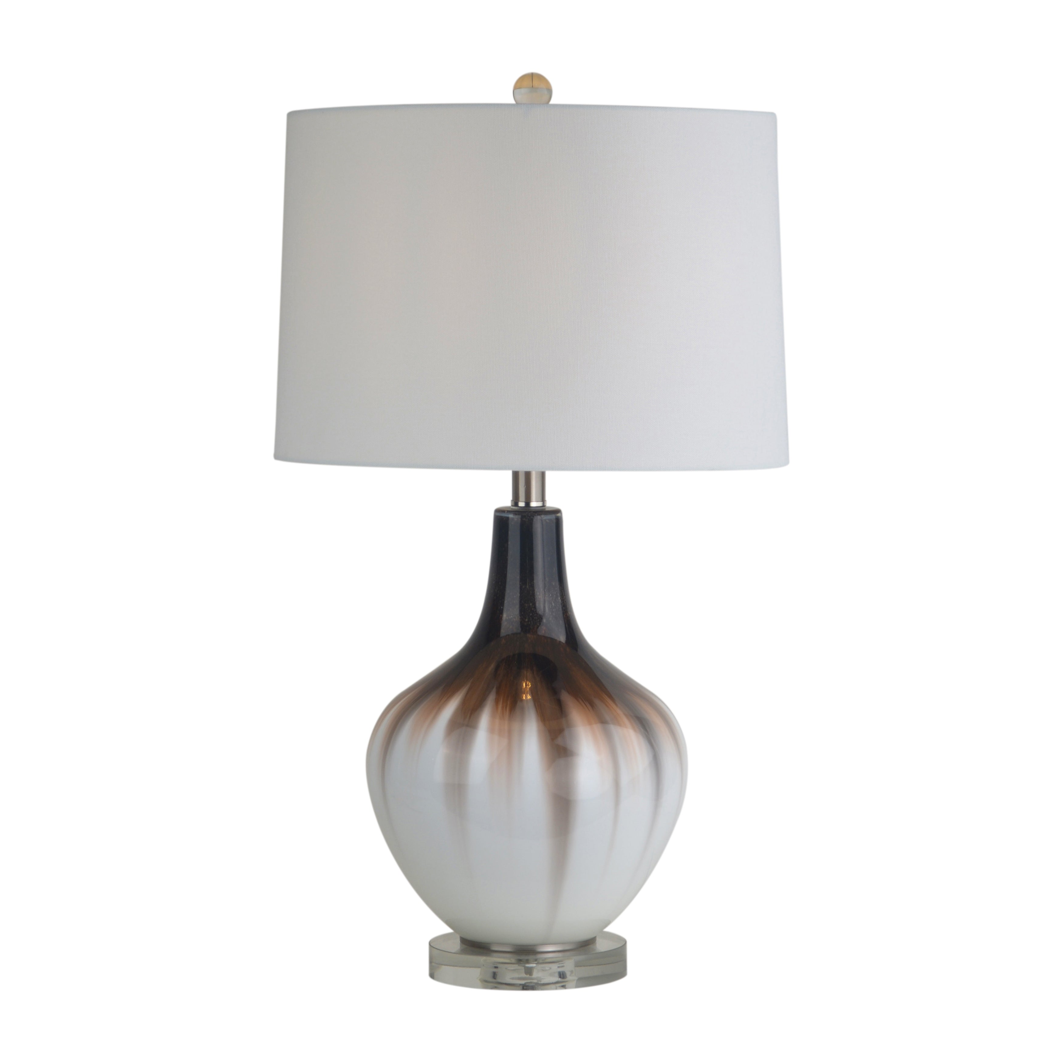 Mystic Amber 15" Lamp