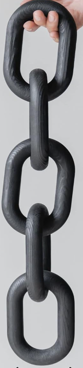 Pine Black Chain Link