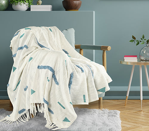 Aqua Haze 50 x 60 Throw Blanket