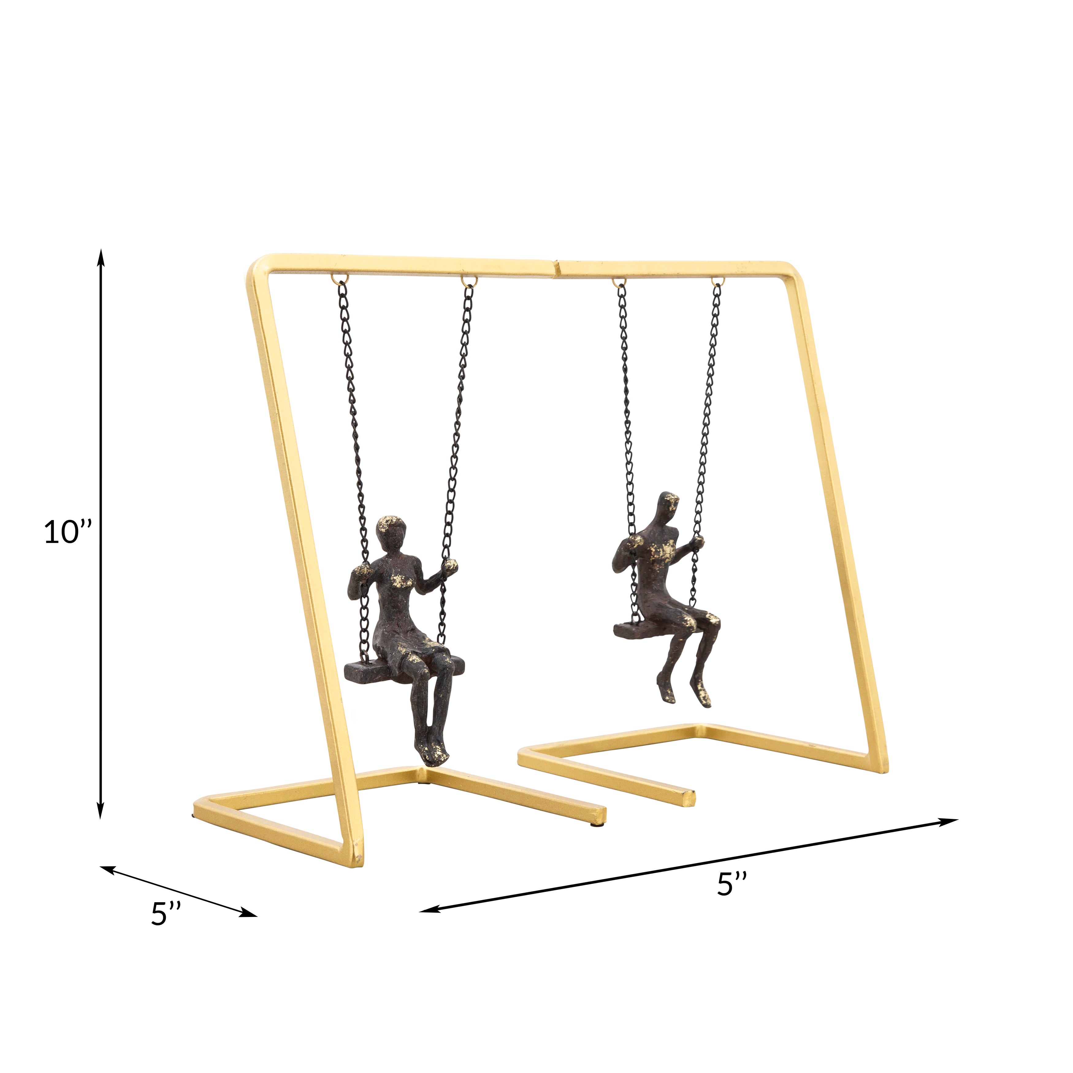 Teetering Tales: Swinging Storyteller Bookends