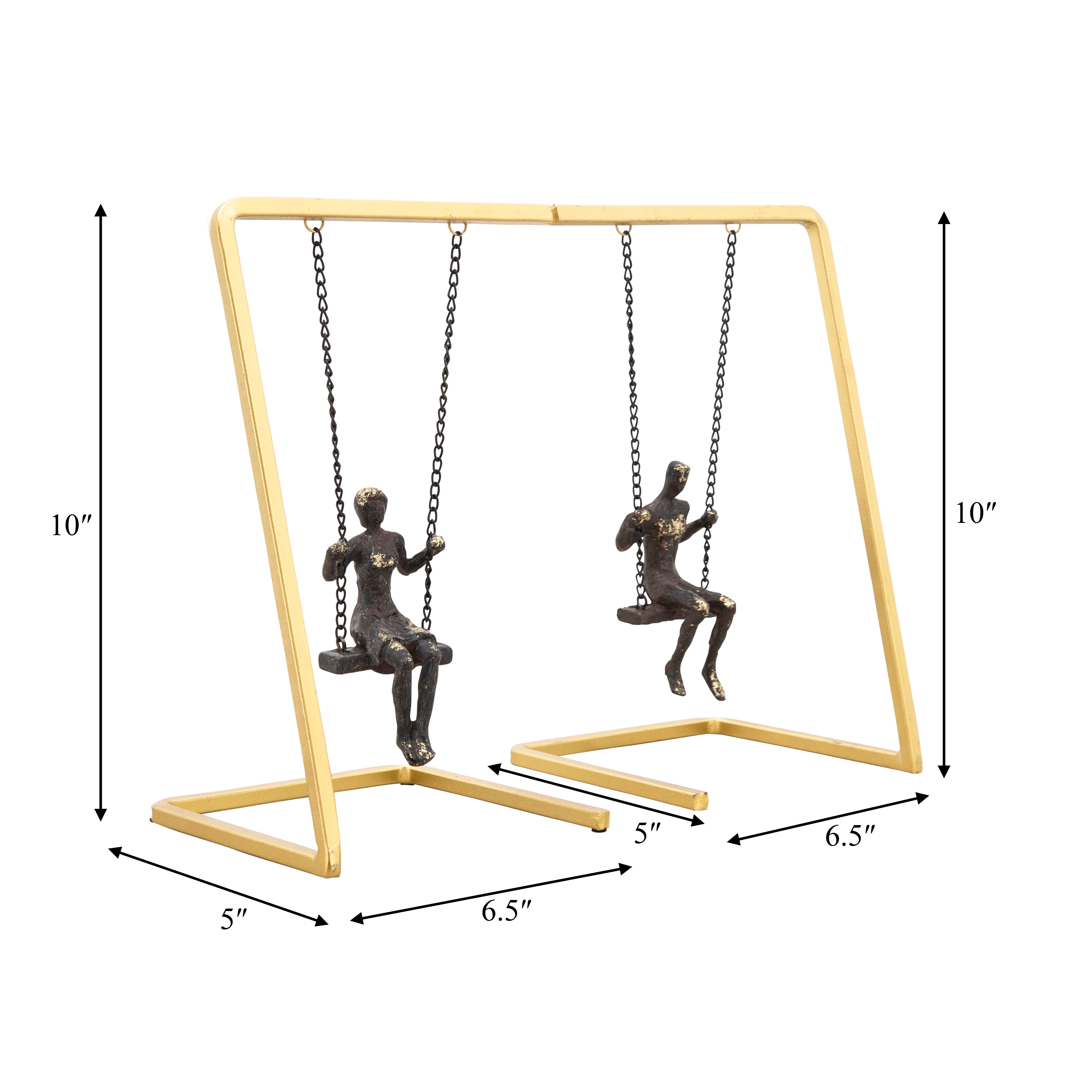 Teetering Tales: Swinging Storyteller Bookends