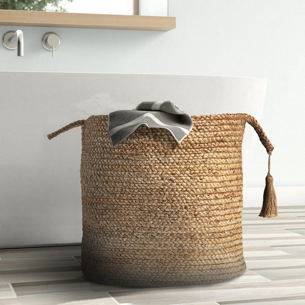 Natural Woven 17" Basket