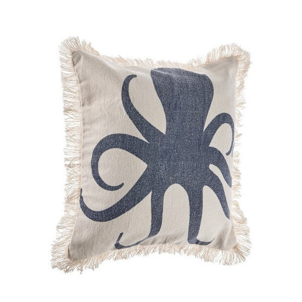 Tentacle Treasure Vintage Pillow
