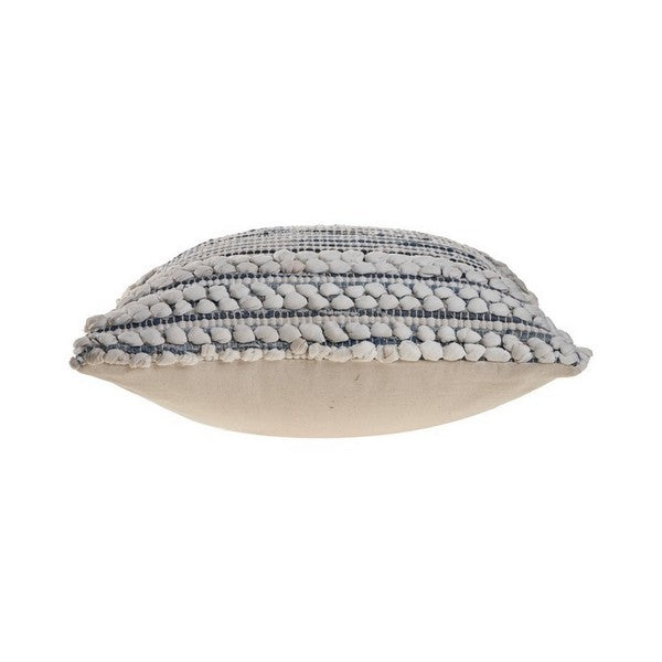 Coastal Chic 20 x 20 Textured Stripe Pillow