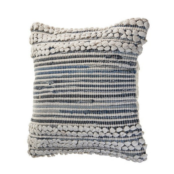 Coastal Chic 20 x 20 Textured Stripe Pillow