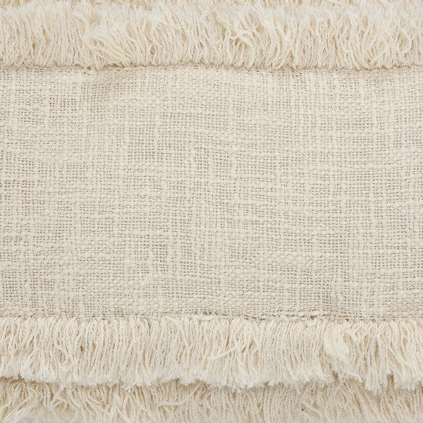 Rustic Ruffle 20 x 20 Fringe Pillow