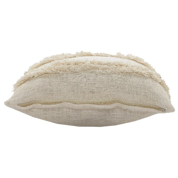 Rustic Ruffle 20 x 20 Fringe Pillow
