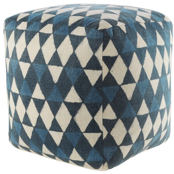 Midnight Diamond 20 x 20 x 20 Pouf