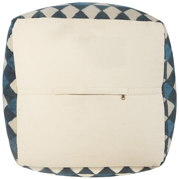Midnight Diamond 20 x 20 x 20 Pouf