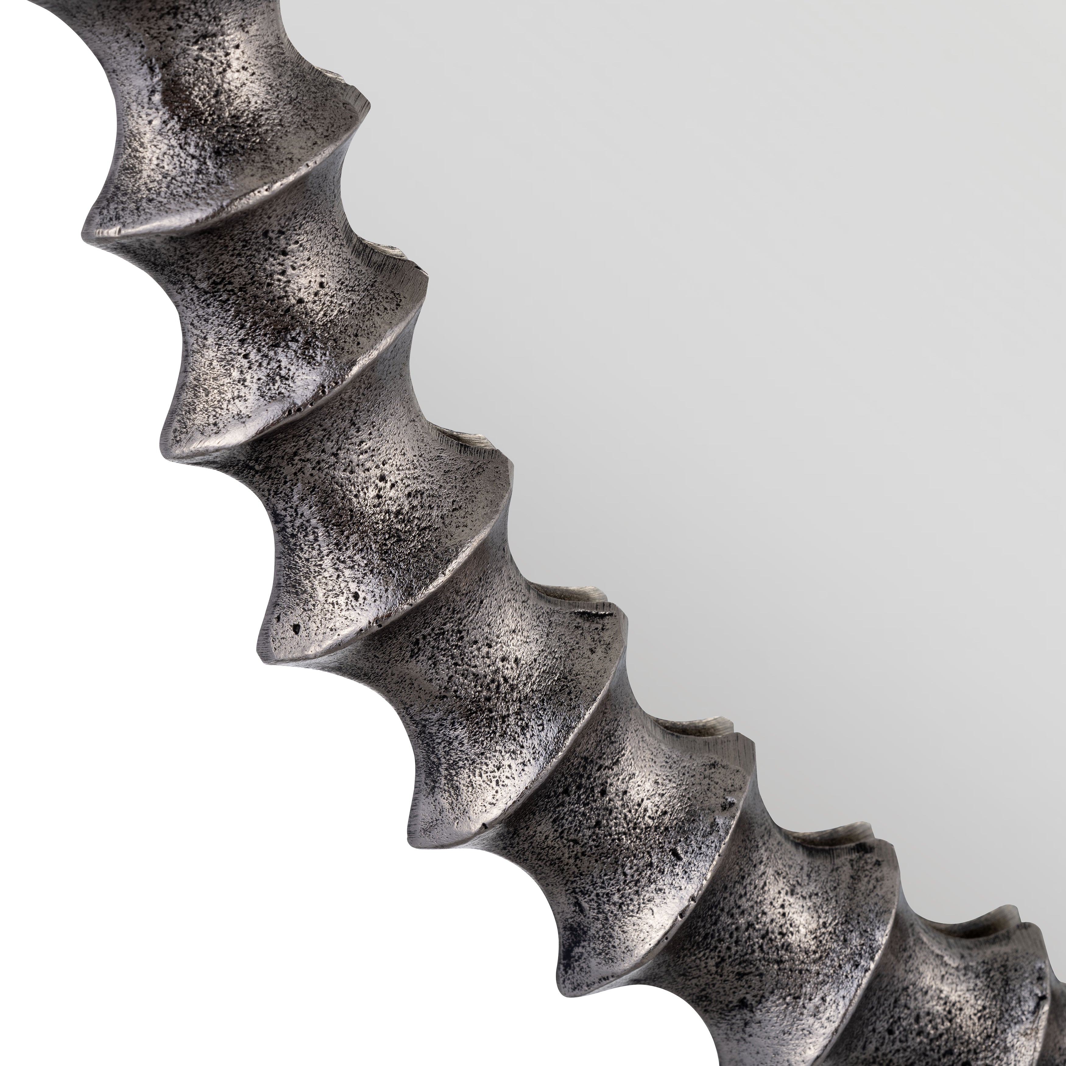 The Metal Ring Texture Mirror