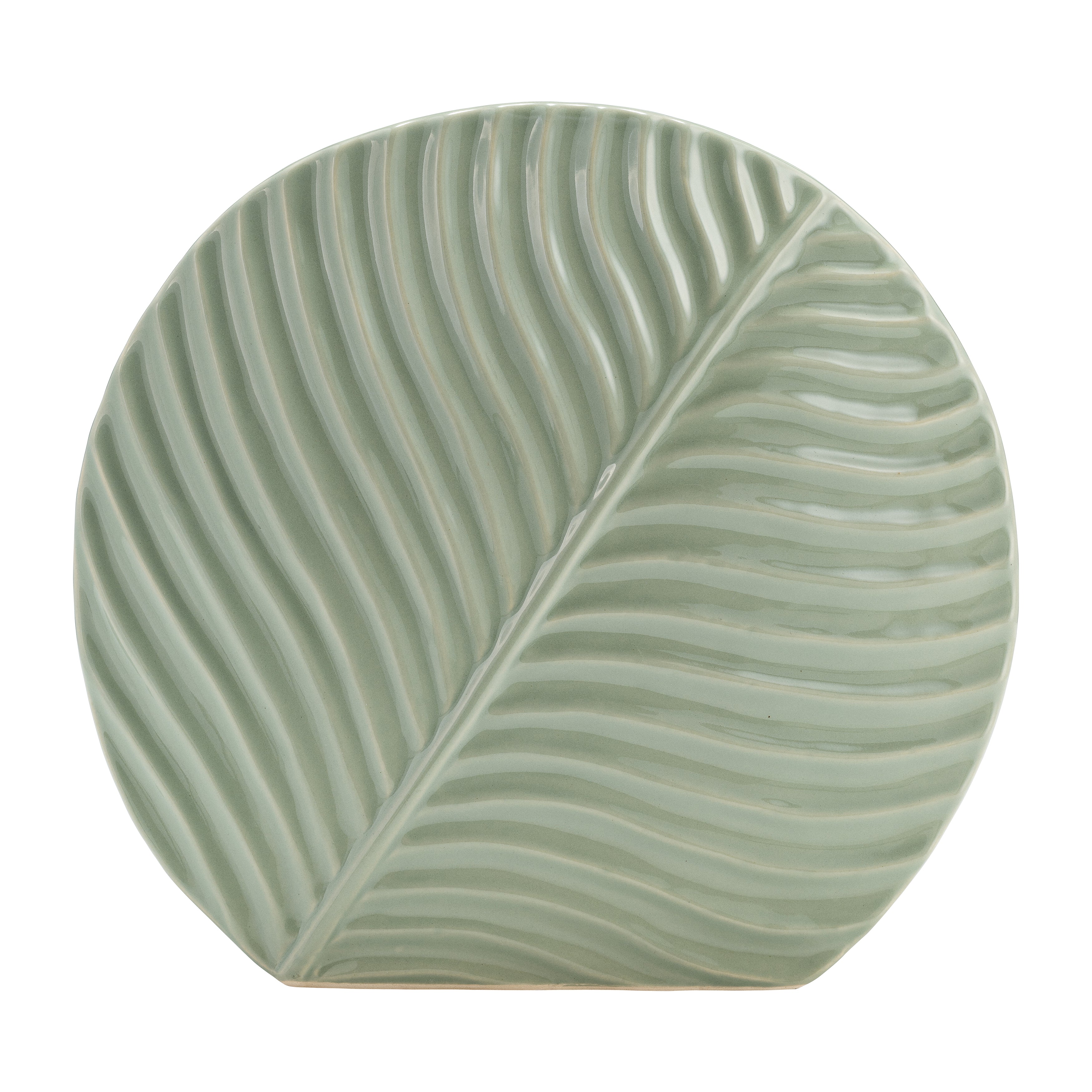 The "It" Shade for Greenery: Ceramic's 11" Cucumber Ceramic Vase