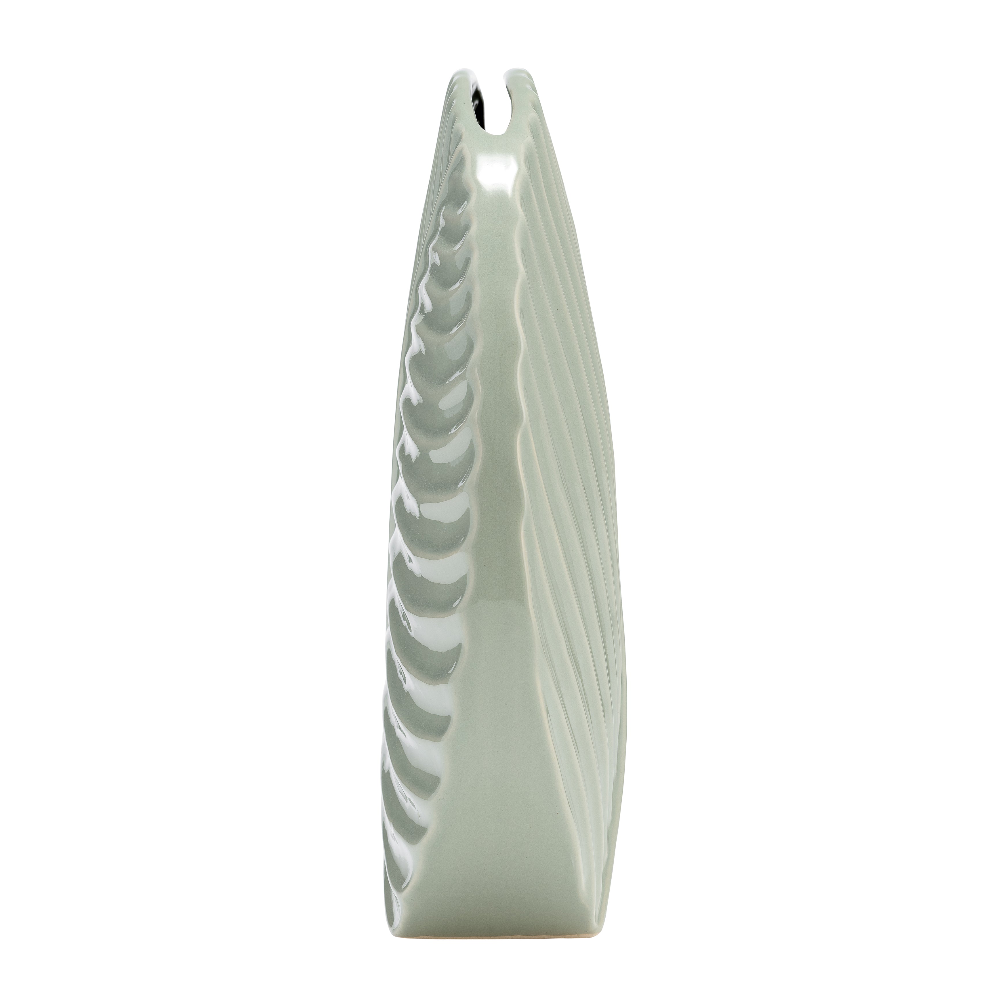 The "It" Shade for Greenery: Ceramic's 11" Cucumber Ceramic Vase