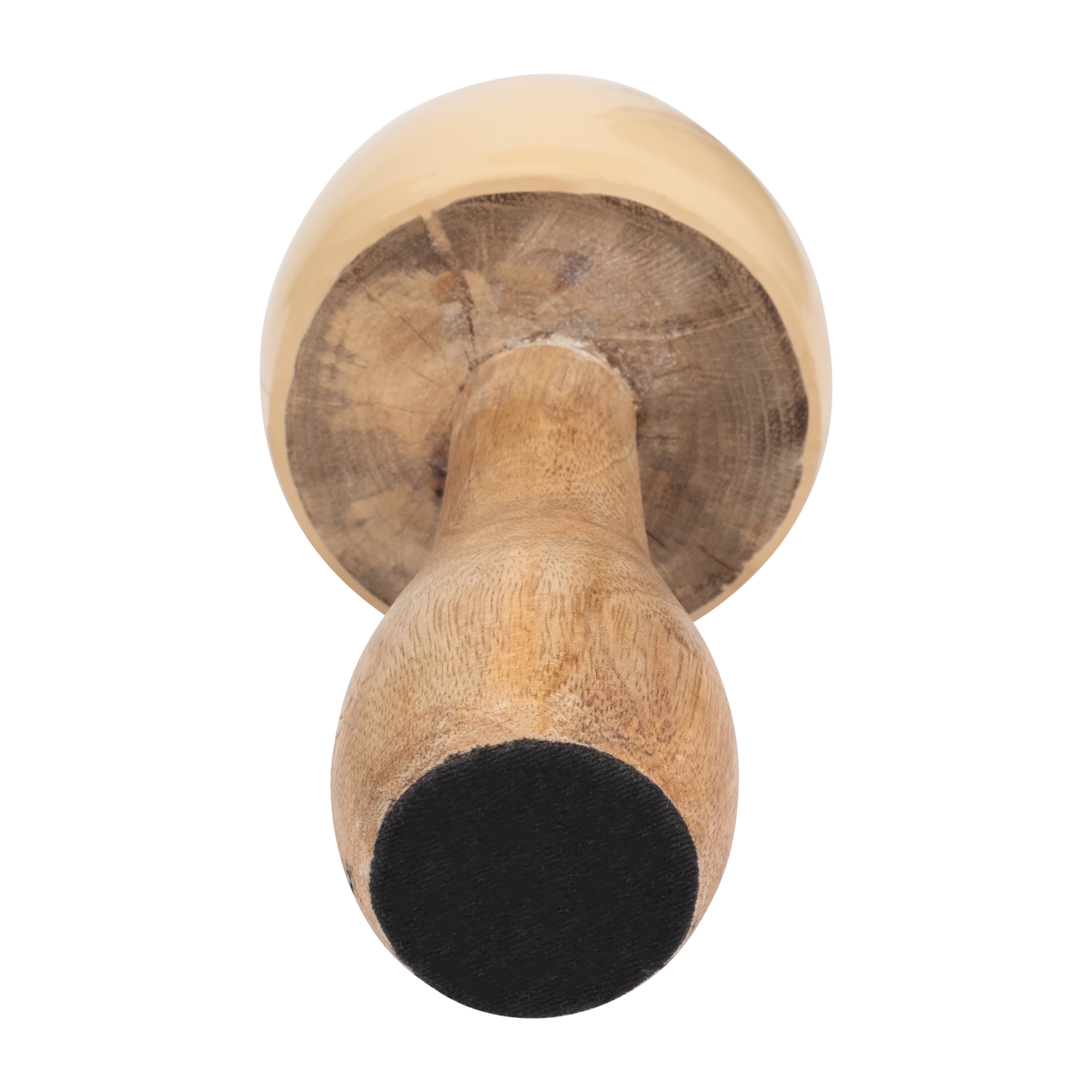 Woodland Wonder: Ivory Coned Wood Mushroom (8")
