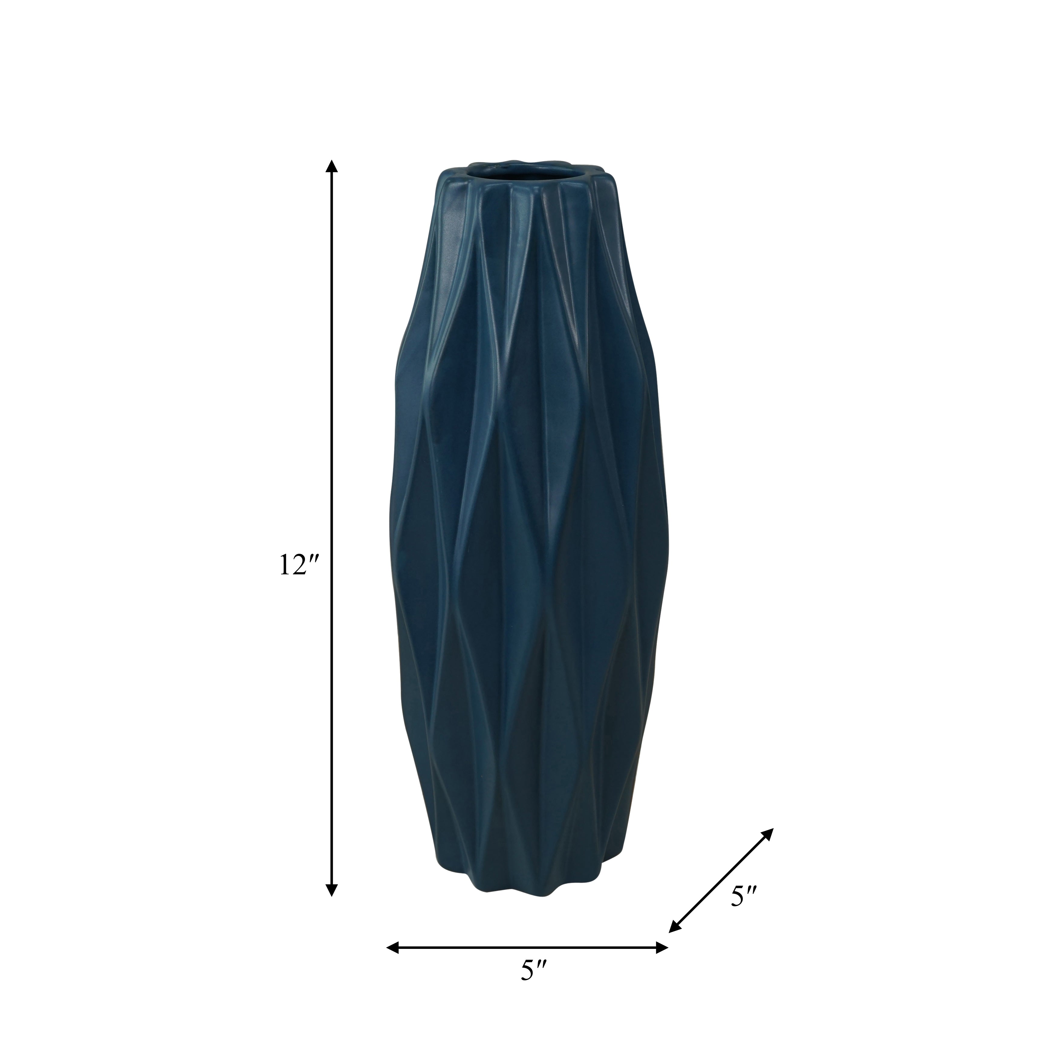 Statement Indigo Vase
