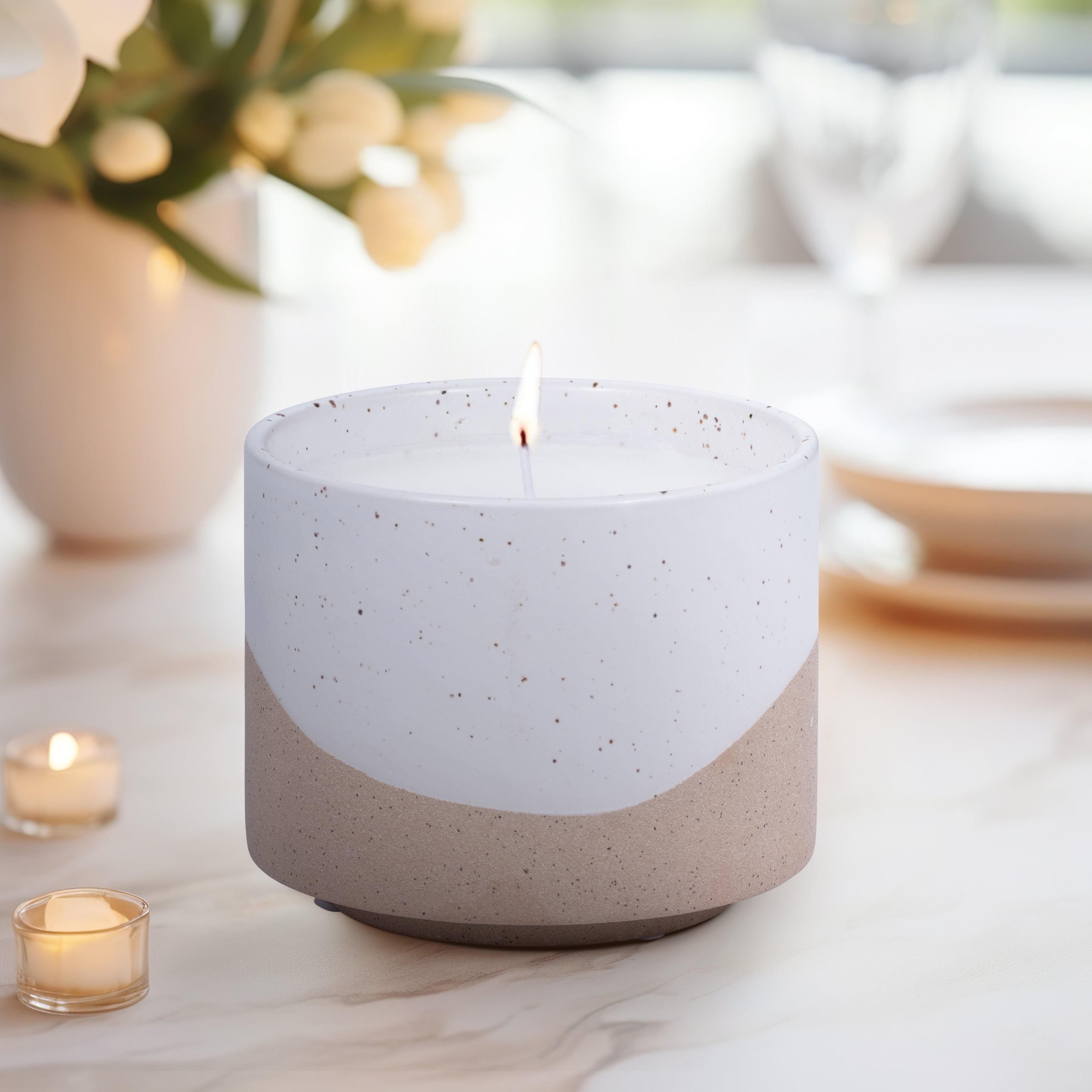 The Ivory Tide: Wave Candle Keeps Bugs at Bay
