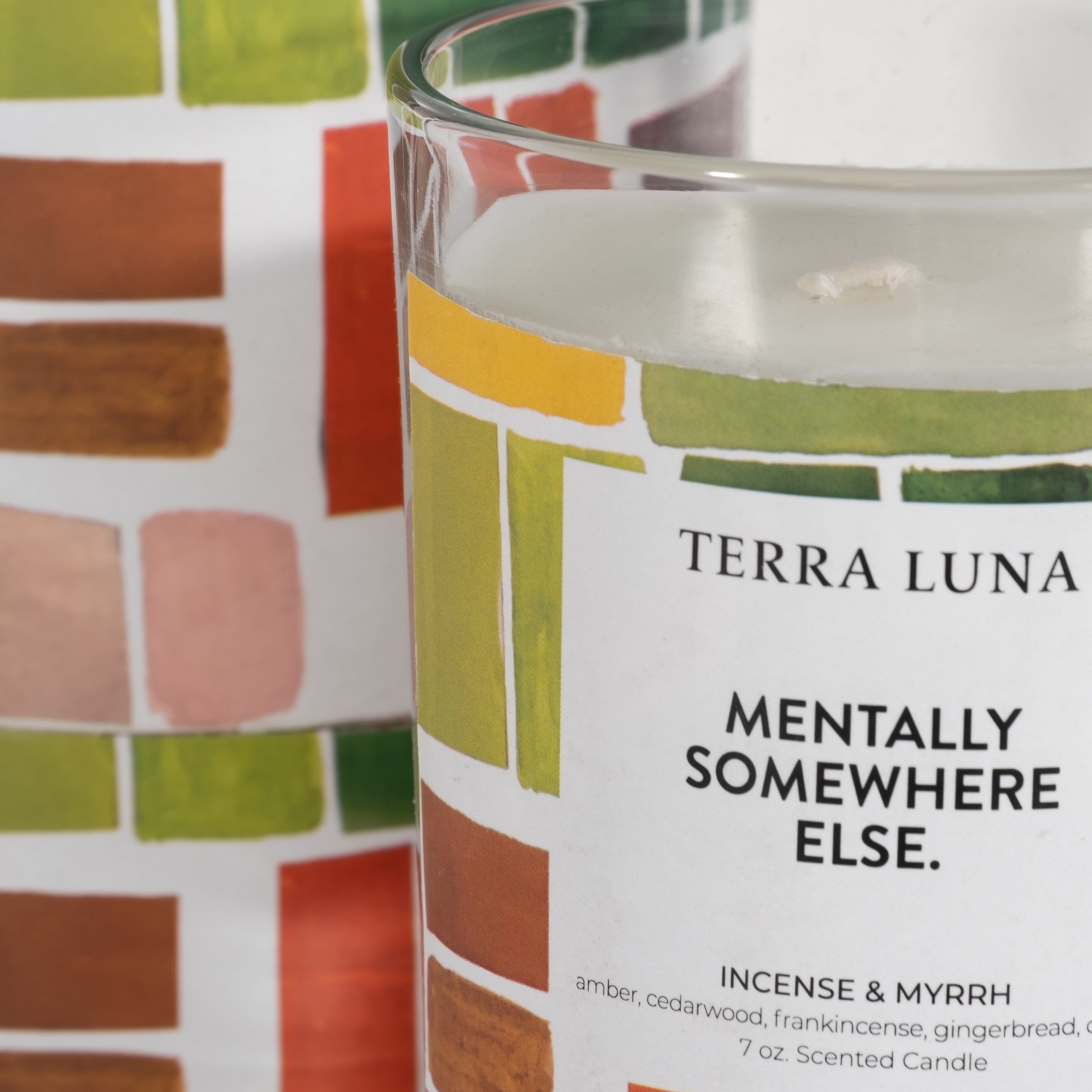 Close Your Eyes & Go: Somewhere Else Candle with Tropical Scents