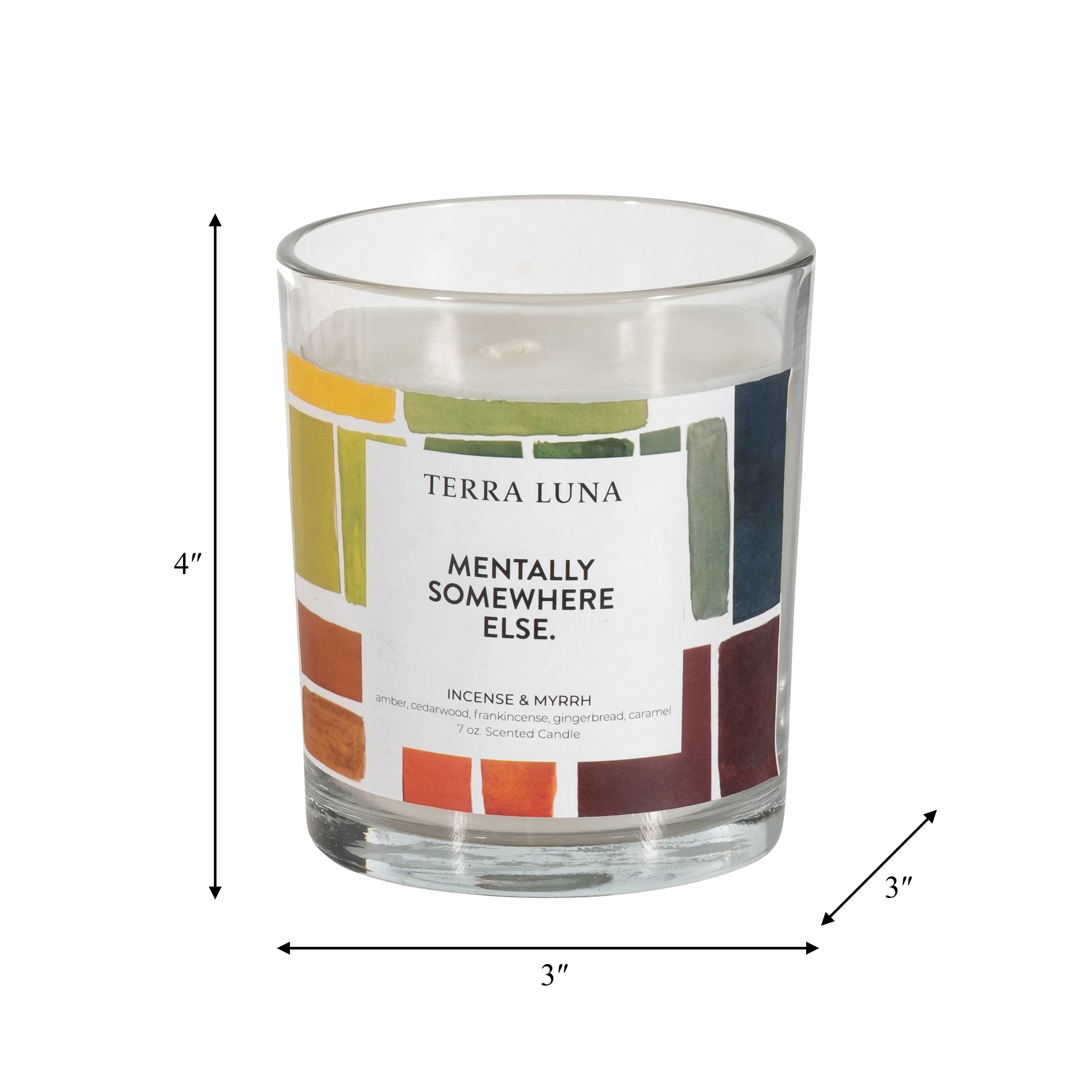 Close Your Eyes & Go: Somewhere Else Candle with Tropical Scents