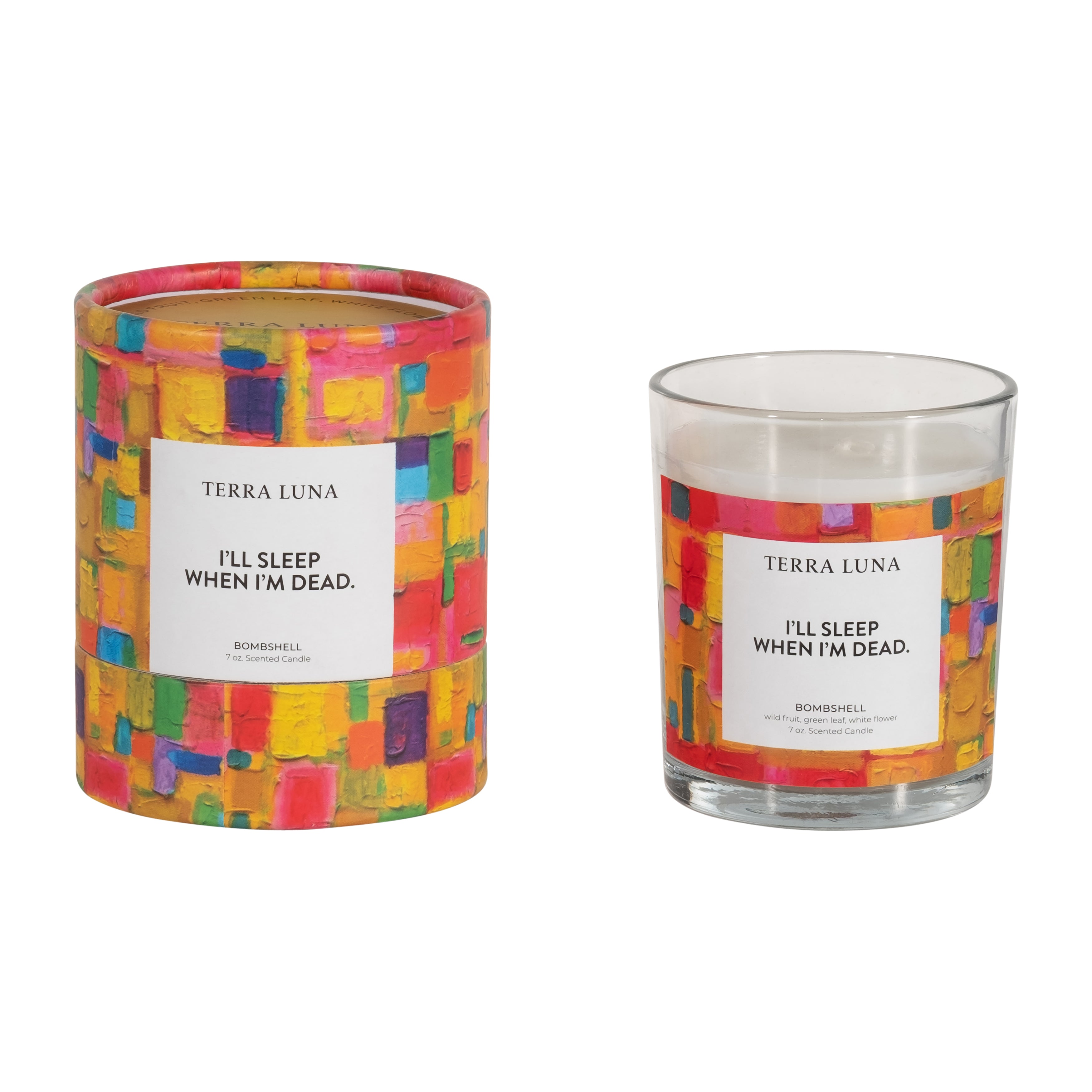 Deep Sleep Dreams: Sleep Well Candle in a Fun Box