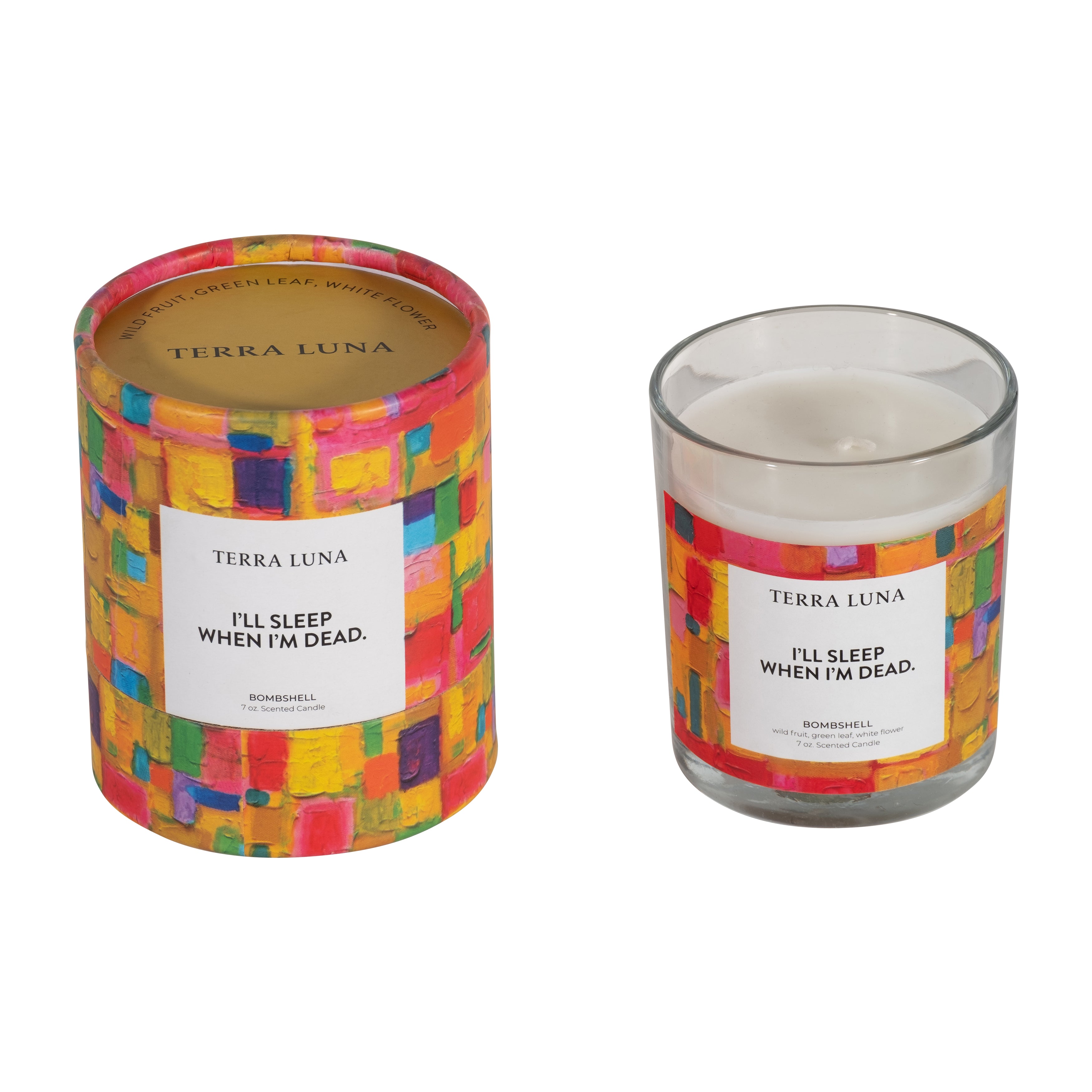 Deep Sleep Dreams: Sleep Well Candle in a Fun Box