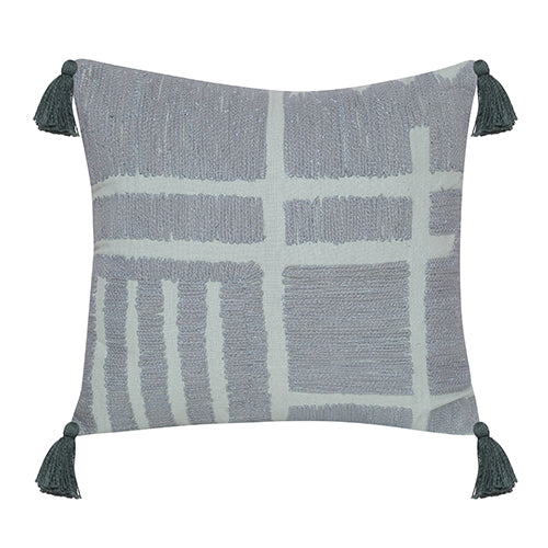 Urban Chic Geometric  20 x 20 Tassel Pillow