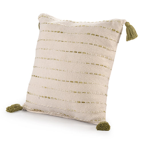 Boho Bliss 20 x 20 Tassel Trim Pillow