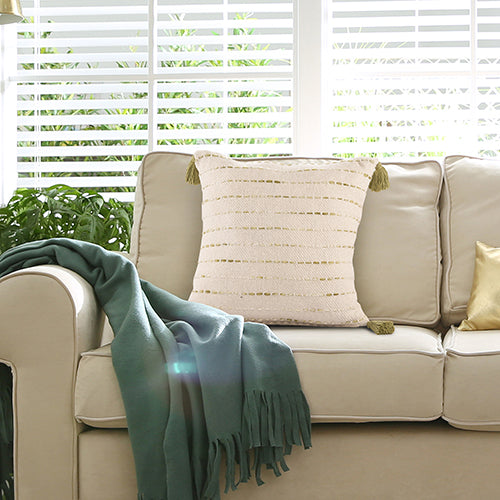 Boho Bliss 20 x 20 Tassel Trim Pillow