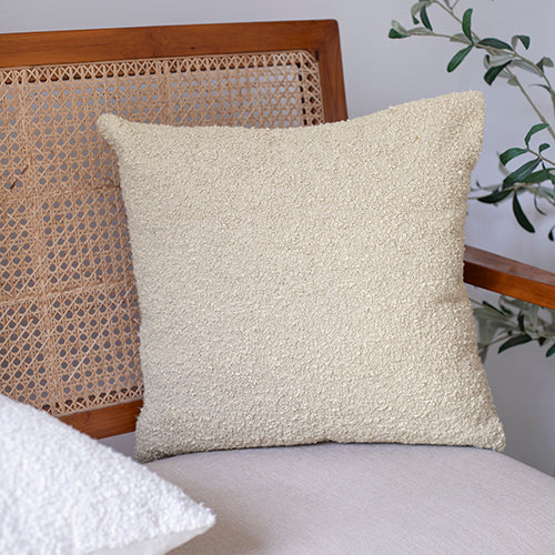 White Cap Grey Textured 24 x 24 Pillow