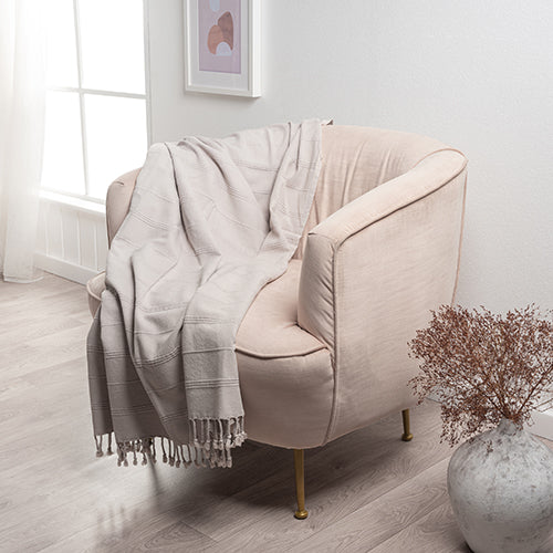 Neutral Nuzzle 50 x 60 Throw Blanket